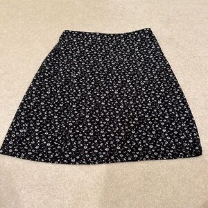 Brandy Melville Floral Mini Skirt